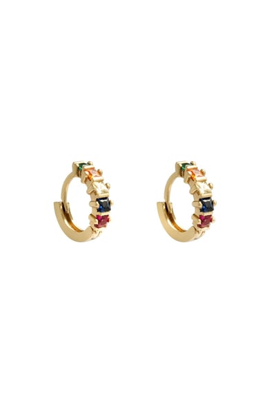 Ohrringe Little Sunset Goldfarbe Kupfer h5 